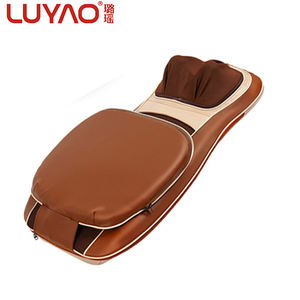 LuYao LY-712A 4D Schwerelosigkeit Shiatsu Körper heizung <span class=keywords><strong>Massage</strong></span> kissen Fernbedienung Vibration Seat Pu Leder - Product Image 6