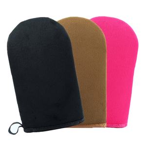 Gants autobronzants OEM, mitaines de bronzage sans soleil, applicateur <span class=keywords><strong>d</strong></span>'huile bronzante, <span class=keywords><strong>gant</strong></span> en microfibre pour spa - Product Image 1