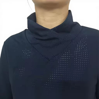 Chemise d'équitation à manches longues pour femme, respirante et extensible, personnalisable, OEM ODM