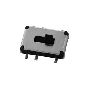 6 pin 2P2T SMD mini slide switch M