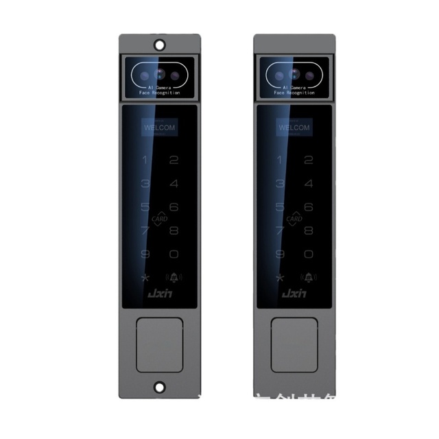 Jianxin T600 Fully Automatic Smart Lock WiFi Aluminum Alloy Waterproof for Courtyard Villa Outdoor Palm Vein Zinc Alloy Cloud