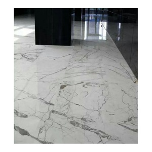 Good price Italian stone tiles floor marble white statuario venato marble