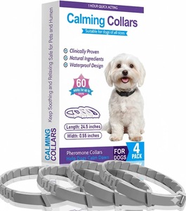 Collares Calmantes para <span class=keywords><strong>Perros</strong></span>, Collares con Feromonas que Ayudan a los <span class=keywords><strong>Perros</strong></span> a Calmarse, Alivian el Estrés por Separación - Product Image 1
