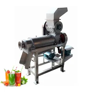 Spiral fruit juice making machine orange juice machine with crusher