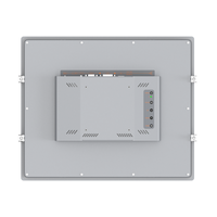 Moniteur industriel robuste de 17 pouces Intellitouch, écran tactile 10 points, conception sans ventilateur, alimentation CC, étanche pour environnements difficiles