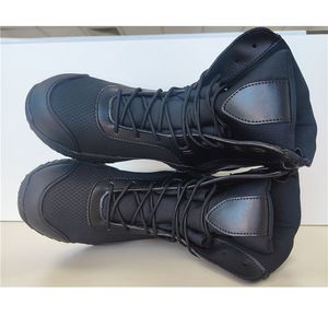 Botas de montaña TSB905 de cuero negro transpirable, botas tácticas AL ligeras para senderismo, botas AS33 A533 - Product Image 4