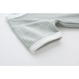 Ropa Infantil Personalizada al por Mayor, Body de Manga Corta de Algodón y Elastano para Bebés, Niñas y Niños, Verano - Product Image 5