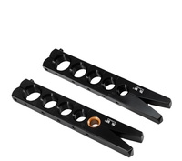 Expansor de tubo excéntrico con cabezal compensado de 45 grados, juego de herramientas de abocardado de cono de rodillo de gran tamaño para tubos de cobre