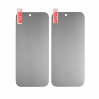 Protection d'écran de confidentialité intégrale 0,33 mm pour iPhone 18 Pro Max 18 Pro Verre anti-espion