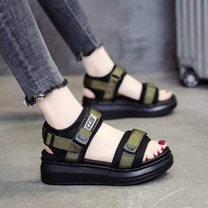 Sandales compensées d'été pour femmes, chaussures <span class=keywords><strong>de</strong></span> sécurité - Product Image 2