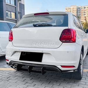 ลิ้นดิฟฟิวเซอร์กันชนหลังรถยนต์  ลิ้นสปอยเลอร์ด้านข้าง สำหรับ Volkswagen Polo MK5 6R 2009-2014 ชุดแต่งตัวถังรถยนต์ - Product Image 5