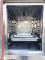 12 Plateaux 2/1 GN Casseroles Gaz Légumes Viande Vapeur Cabinet Machine Poisson Convection Vapeur Avec Générateur De Vapeur