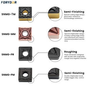 Gang công cụ chuyển snmg <span class=keywords><strong>1204</strong></span> 1506 1906 Vonfram cacbua CNC cắt lưỡi công cụ chèn xi măng - Product Image 5