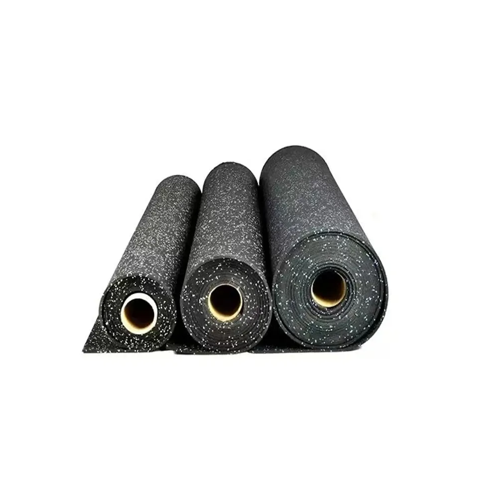 commercial thermal insulation rubber mats for gym covering epdm rubber sheet flooring rolls sports play gym mat fitness rubber