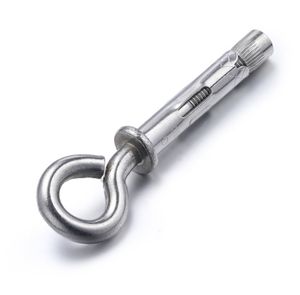 Ancrage pour <span class=keywords><strong>plafond</strong></span> et mur en acier inoxydable robuste Expansion de boulon à oeil en béton avec vis à oeil à épaulement et <span class=keywords><strong>crochet</strong></span> à écrou - Product Image 6