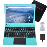 Nuevo Mini Portátil A133 de 10.1 Pulgadas Android 12 13 2G+64GB WiFi 4GB de Capacidad de Memoria para Negocios Educación Niños y Videojuegos