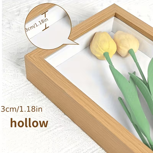 <span class=keywords><strong>Cadre</strong></span> <span class=keywords><strong>photo</strong></span> en bois pour souvenirs, souvenirs de mariage, artisanat, billets et photos - Cadres <span class=keywords><strong>photo</strong></span> carrés en bois - Product Image 6
