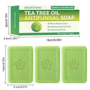 Savon Nettoyant Visage et Corps à l'Huile d'Arbre à Thé en Gros pour le Contrôle du Sébum et Nettoyage en Profondeur – Soin de la Peau - Product Image 4