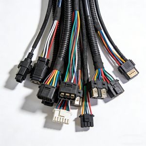 Faisceau de câbles haute tension pour connexion moteur de véhicule électrique – Câble automobile en PVC, nylon, PTFE du fabricant - Product Image 2