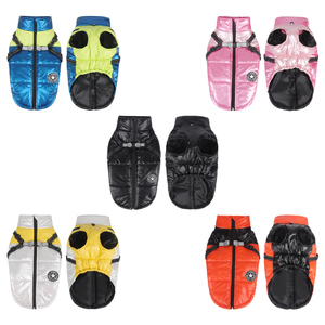 방수 야외 겨울 애완견 코트 밝은 색상 반사 따뜻한 강아지 재킷 - Product Image 3