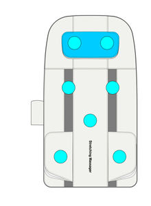 Standaard Maat Vibrerende Verwarming <span class=keywords><strong>Massage</strong></span> <span class=keywords><strong>Mat</strong></span> Rugmatras Met <span class=keywords><strong>Massage</strong></span> Voor Verstelbare Bed 7 Zone <span class=keywords><strong>Massage</strong></span> Matrassen - Product Image 2