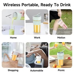 Licuadora Portátil para el Hogar, Venta al por Mayor, Botella de Plástico de Grado Alimenticio, Licuadora de Frutas y Verduras - Product Image 6