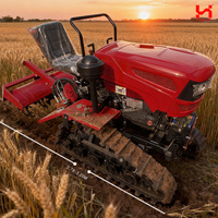 Tractor, Motor Quchai de 35 HP, Transmisión, Orugas de Goma, Modelo Mini: Tractor Agrícola de Orugas
