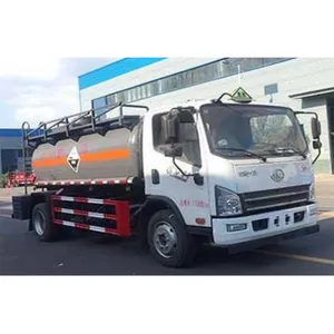 Trung Quốc faw 4x2 5-10tons axit hydrochloric và sodium Hypochlorite hóa chất Xe tải vận chuyển để bán
