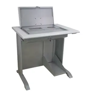 Bnt mesa de computador para estudantes, caixa de segurança com monitor de 22 polegadas