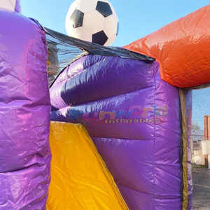 Outdoor kids playzone commercial bounce <b>house</b> combo <b>inflatable</b> bouncy castle sport stadium playground - Product Image 3