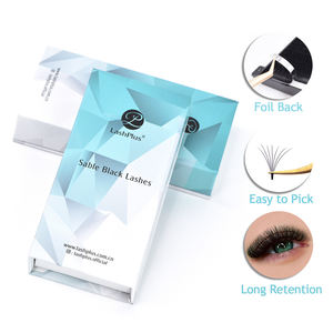 Pestañas Postizas LashPlus Coreanas de Alta Calidad, Fibra PBT, Perfectas para las Pestañas Inferiores, Curvatura J, 4mm 5mm 6mm 7mm, Bandeja de Pestañas Inferiores - Product Image 6