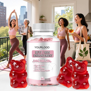 Gomitas Herbales para Adultos para Reafirmar y Aumentar Glúteos y Muslos, Maca, Glucosa Frutal, Extractos de Plantas, Crecimiento Muscular, Beneficios Detoxificantes - Product Image 6