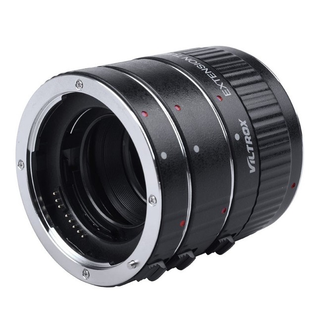 DG-C Metal Mount Auto Focus AF Macro Extension Tube Lens Adapter for Canon EOS 750D 700D 800D 77D 60D 5D II IV 7D II 80D