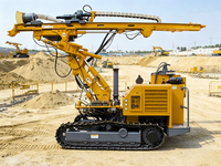 Foreuse hydraulique DTH sur chenilles à moteur diesel, directement de l'usine |   Machine de forage intégrée à haute productivité pour l'exploitation minière