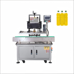 Machine de sertissage automatique électrique à quatre roues pour bouteilles en plastique/verre, équipement d'étanchéité de qualité alimentaire anti-fuite - Product Image 4