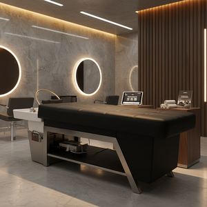 Sillón de Masaje y Lavacabezas Profesional para Salón de Belleza, Cómodo e Impermeable para Muebles de SPA - Product Image 1