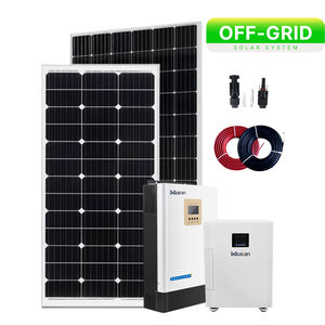 Système d'énergie solaire 5kw panneau solaire énergie domestique système de générateur hybride hors réseau pour la maison - Product Image 2
