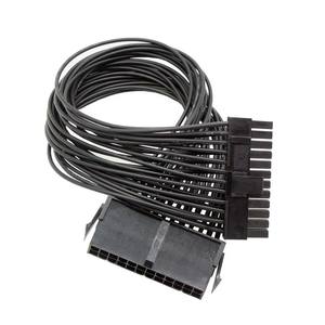 <span class=keywords><strong>Cable</strong></span> ATX de <span class=keywords><strong>24</strong></span> pines <span class=keywords><strong>RGB</strong></span> macho a <span class=keywords><strong>24</strong></span> pines hembra <span class=keywords><strong>Cable</strong></span> de extensión de fuente de alimentación de 30cm para PC interno PSU TW <span class=keywords><strong>Cable</strong></span> conector de alimentación - Product Image 1