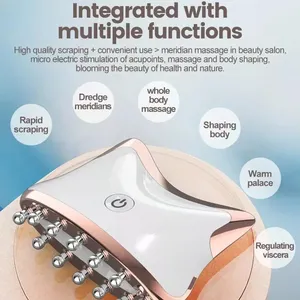 Masseur électrique à micro-courant Gua Sha avec 12 points de massage pour les épaules, les coudes, la taille, l'abdomen, les <span class=keywords><strong>genoux</strong></span>, les <span class=keywords><strong>pieds</strong></span> - Product Image 5