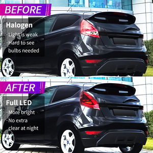<span class=keywords><strong>Fanale</strong></span> posteriore a LED per Ford <span class=keywords><strong>Fiesta</strong></span> 6th Gen 2009 - 2015 posteriore fanalino di direzione indicatore di direzione del freno retromarcia fendinebbia 12V ricambi Auto - Product Image 2