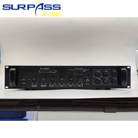 MN670 altı bölge PA mikser amplifikatör mavi diş USB SD FM Mic ve AUX Extreme güç amplifikatörü 70V 100V ile LED ekran dokunmatik