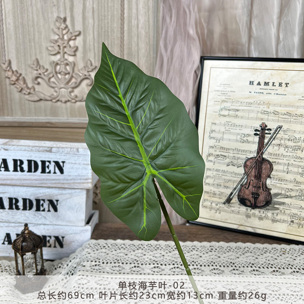 YM2-Single taro leaf-02