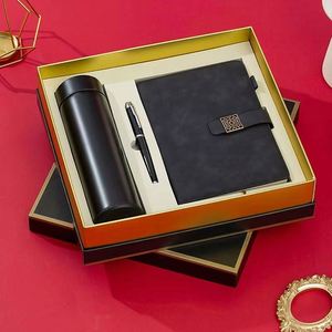 2024 New Design Office Gifts Items Souvenir Vacuum Cup <b>Notebook</b> Gift Items Souvenir Office <b>Set</b> With Logo for Business - Product Image 3