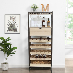 Buon prezzo industriale Vintage ferro legno <span class=keywords><strong>casa</strong></span> vino <span class=keywords><strong>angolo</strong></span> <span class=keywords><strong>Bar</strong></span> mobile mobile - Product Image 5