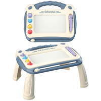 Tableau de dessin et d'écriture magnétique effaçable en plastique, thème militaire éducatif et amusant pour enfants, pour gribouillage et peinture colorée