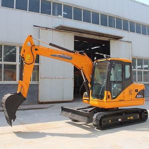 Livraison gratuite XN80E 7.2 tonnes pelle sur chenilles avec moteur Kubota certifiée CE EPA pour les projets de construction de terrassement - Product Image 3