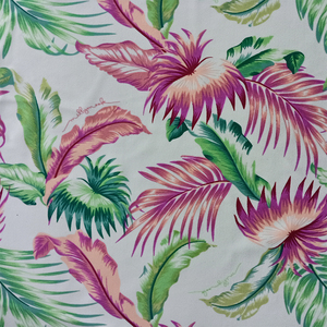 Mẫu Miễn Phí <span class=keywords><strong>Polyester</strong></span> Spandex Chức Năng Đan Lá Kỹ Thuật Số In Vải Cho Trang Phục Thể Thao - Product Image 2