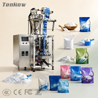 Machine d'emballage automatique de poudre détergente à vis sans fin, haute efficacité, pour sachets de recharge, directement de l'usine