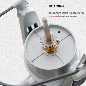 รอกตกปลาแบบสั่งทำพิเศษ รุ่น Sliver Surf Reels <span class=keywords><strong>3BB</strong></span> น้ำหนักเบา อัตราทด 4.<span class=keywords><strong>1</strong></span>:<span class=keywords><strong>1</strong></span> สำหรับตกปลาทะเล - Product Image 3