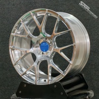 Jantes en aluminium forgé polies sur mesure, à cinq branches profondes, 16-24 pouces, 5x112/114.3/120, 20/25 mm, Audi RE-V7 EC-7RS